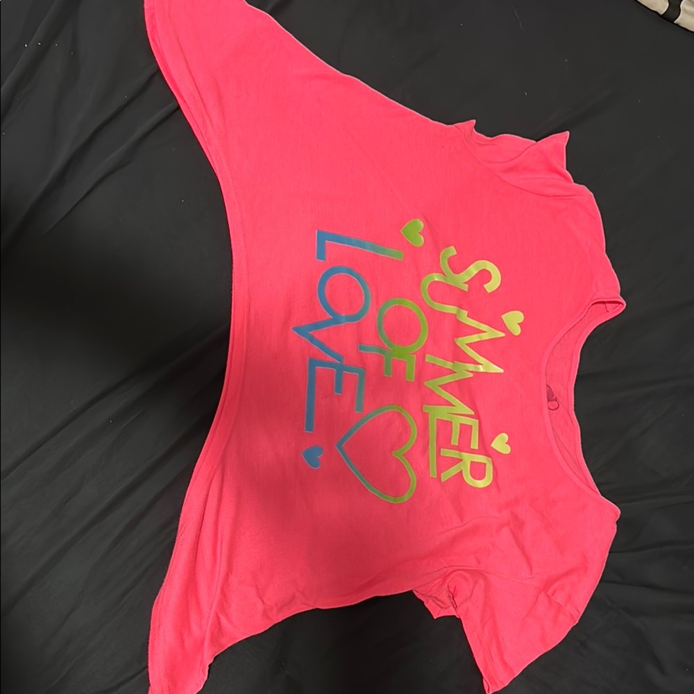 Pink Graphic Tee